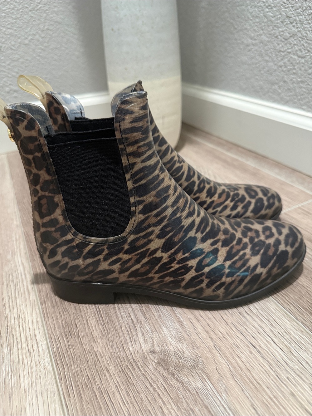 Sam Edelman Leopard Print Tinsley Rain Boots